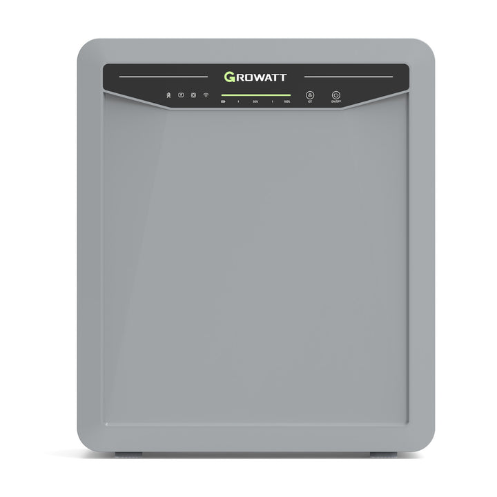 Growatt AURA 5000 home battery for backup power in Portugal, front view